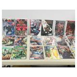 assorted collection of comic books