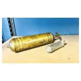 brass fire extinguisher &  mini pump