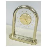 Seiko quartz mantel clock - needs battery - 9' tal