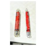 2 TASK - 8' L wood auger bits - 1/2' & 3/4'