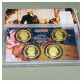 USA- 2007 Presidential dollar coin set