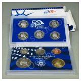 USA- 2007  10/ 14  proof coins (2 sets of 5)