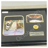 framed collectors picture- Orr & Cheevers