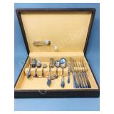 Set of International sterling flatware