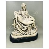 Chalkware sculpture Pietà Michelangelo