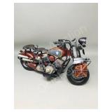 TIn motorcycle - 16" long  x 9" tall