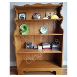 pine shelving unit