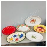 box- ceramic bowls & platters (lrg)