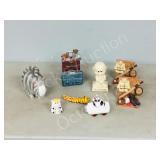 boxlot- assorted ornaments- 8 pcs