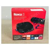 Roku 3  channel streaming