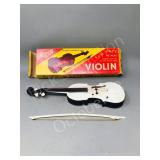 mini plastic violin & bow - 15" long