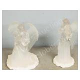 pair- Angel figurines- 12" tall