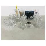 box of glassware-misc