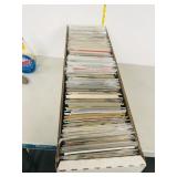 long box of comics