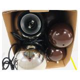 set of 3 chromelamp heads