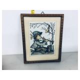 framed print - Hummel