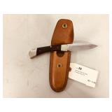 lock blade knife with sheath