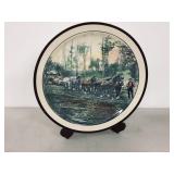 Royal Doulton plate- work horses