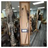 BOW AND ARROW IN FRAME 11"x48"