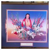 RC GORMAN PRINT 33.5"x39.5"