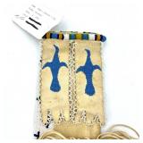 BEADED CHEYENNE TOBACCO PIPE BAG