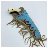 LAKOTA BEADED PISTOL HOLSTER *GUN NOT INCLUDED*