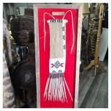 SIOUX BEADED DEERSKIN PIPE BAG