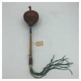 15 INCH NATIVE AMERICAN RATTLE