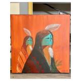 ORIGINAL RUEBEN RICHARDS PAINTING 24x24