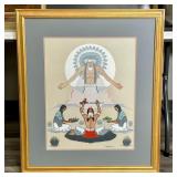 ORIGINAL FRED BEAVER WATERCOLOR  29x34