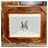 CHIEF POWWOW BY TOS QUE  FRAME 30x36