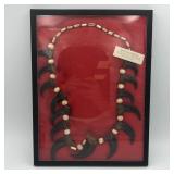 BEAR CLAW NECKLACE IVORY CONCH