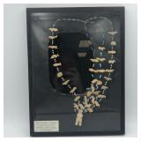 NAVAJO EFFIGY NECKLACE SMALL SEED BEADS