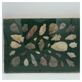 NATIVE AMERICAN ARROWHEAD SET OF 32