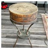 BUTCHER BLOCK TABLE
