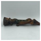 NATIVE AMERICAN MUSICAL RECORDER DAMAGED