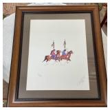 ALBERT  HARJO PRINT  18x14 FRAME 23x27