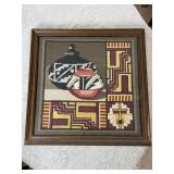 NATIVE AMERICAN NEEDLE POINT