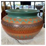 COLORFUL CYNTHIA LEE NAVAJO POTTERY BOWL