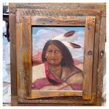 ORIGINAL CARMELITA SMITH  ACRYLIC 25x29