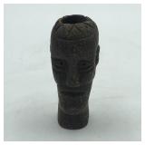 NATIVE AMERICAN HUMAN EFFIGY PIPE