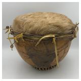 STONE AKIN DRUM W/ WOLF