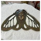 ART NOUVEAU BUTTERFLY MIRROR 19x13