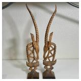 PAIR OF STATUES 24x5