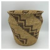 NAVAJO HAND WOVEN BASKET 11.25"