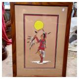 "WAR DANCER" ORIGINAL BY VARNELL 24x18