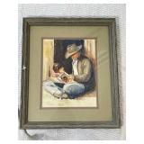 ORIGINAL WATERCOLOR BY ROBERTA 14x16