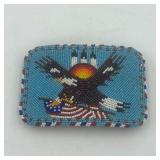 SHOSHONE UDALE TENDOY BELT BUCKLE 4.25"x 2.25"