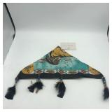 BEADED HEAD SCARF BY SUE SHENARD