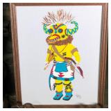 SHIRLEY WRIGHT ORIGINAL PAINTING 12"x15"